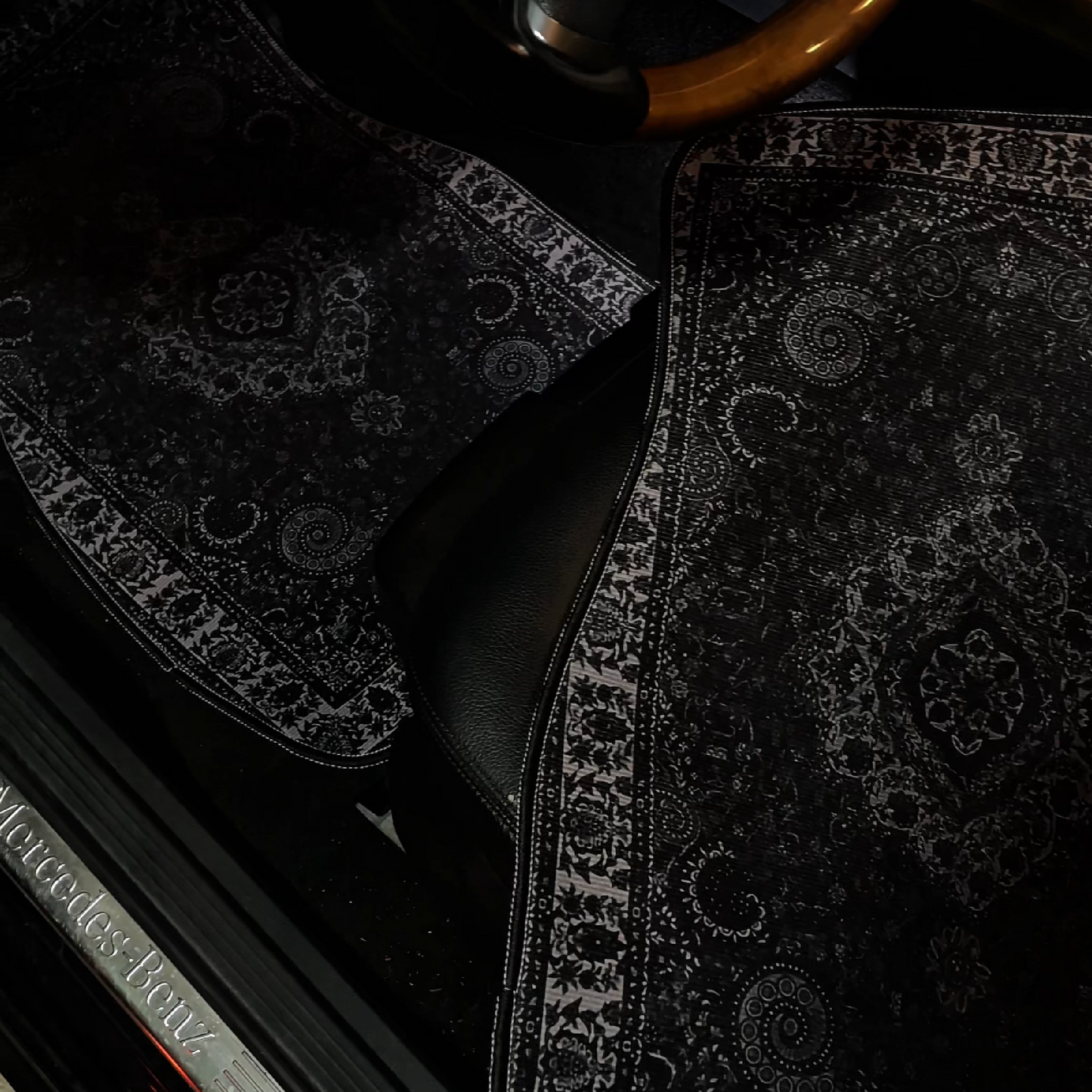 Obsidian Black Mat Set + Free Seatbelt & Wheel Covers