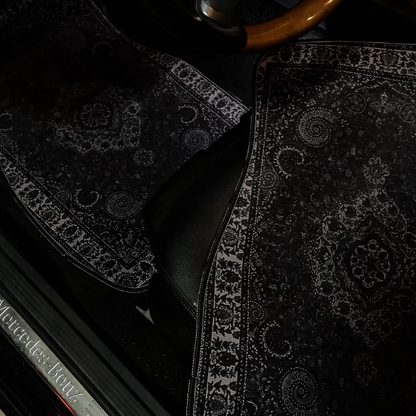 Obsidian Black Mat Set + Free Seatbelt & Wheel Covers