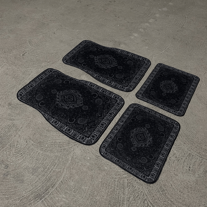 Obsidian Black Mat Set + Free Seatbelt & Wheel Covers