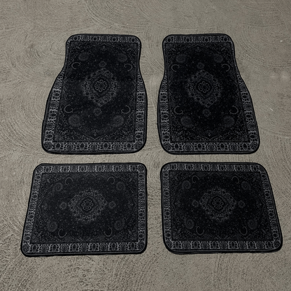 Obsidian Black Mat Set + Free Seatbelt & Wheel Covers